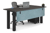 Quadro Cylinder Leg - L Shaped Corner Office Desk  [1800L x 1700W] - Thumbnail 78 
