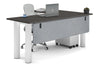 Quadro Cylinder Leg - L Shaped Corner Office Desk  [1800L x 1700W] - Thumbnail 34 
