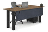 Quadro Cylinder Leg - L Shaped Corner Office Desk  [1800L x 1700W] - Thumbnail 66 