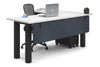 Quadro Cylinder Leg - L Shaped Corner Office Desk  [1800L x 1700W] - Thumbnail 46 