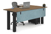 Quadro Cylinder Leg - L Shaped Corner Office Desk  [1800L x 1700W] - Thumbnail 68 