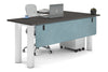 Quadro Cylinder Leg - L Shaped Corner Office Desk  [1800L x 1700W] - Thumbnail 38 