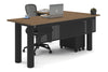 Quadro Cylinder Leg - L Shaped Corner Office Desk  [1800L x 1700W] - Thumbnail 70 
