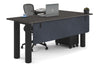 Quadro Cylinder Leg - L Shaped Corner Office Desk  [1800L x 1700W] - Thumbnail 76 