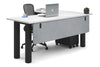 Quadro Cylinder Leg - L Shaped Corner Office Desk  [1800L x 1700W] - Thumbnail 44 