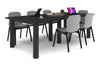 Quadro Cylinder Leg Modern Boardroom Rectangle Table [2400L x 1200W] - Thumbnail 22 