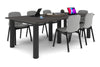 Quadro Cylinder Leg Modern Boardroom Rectangle Table [2400L x 1200W] - Thumbnail 20 
