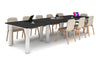 Quadro Cylinder Leg Modern Boardroom Rectangle Table [3600L x 1200W] - Thumbnail 6 