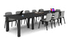 Quadro Cylinder Leg Modern Boardroom Rectangle Table [3600L x 1200W] - Thumbnail 11 