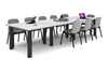 Quadro Cylinder Leg Modern Boardroom Rectangle Table [3600L x 1200W] - Thumbnail 8 