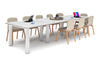 Quadro Cylinder Leg Modern Boardroom Rectangle Table [3600L x 1200W] - Thumbnail 1 