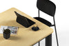 Quadro Cylinder Leg Modern Boardroom Rectangle Table - Rounded Corners [1800L x 1100W with Rounded Corners] - Thumbnail 9 