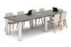 Quadro Cylinder Leg Modern Boardroom Rectangle Table - Rounded Corners [3200L x 1100W with Rounded Corners] - Thumbnail 12 