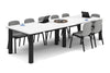 Quadro Cylinder Leg Modern Boardroom Rectangle Table - Rounded Corners [3200L x 1100W with Rounded Corners] - Thumbnail 7 