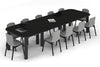Quadro Cylinder Leg Modern Boardroom Table - Large Rounded Corners [3600L x 1200W with Large Rounded Corners] - Thumbnail 7 