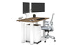 Quadro Cylinder Leg Office Desk [1200L x 700W] - Thumbnail 5 