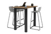 Quadro Cylinder Legs Counter Table  [1600L x 800W] - Thumbnail 1 