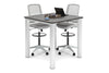 Quadro Cylinder Legs Large Counter Table - Rounded Corners [1100L x 1100W with Rounded Corners] - Thumbnail 5 