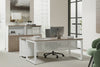 Quadro Loop Legs L-Shaped Corner Office Desk [1400L x 1450W] - Thumbnail 4 