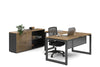 Quadro Loop Legs L-Shaped Executive Setting - Black Legs [1800L x 1700W] - Thumbnail 19 