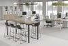 Quadro Square Legs Counter Table [1600L x 700W] - Thumbnail 8 