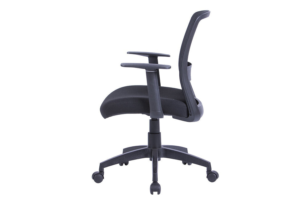 Robin Swivel Mesh Office Chair-Black  