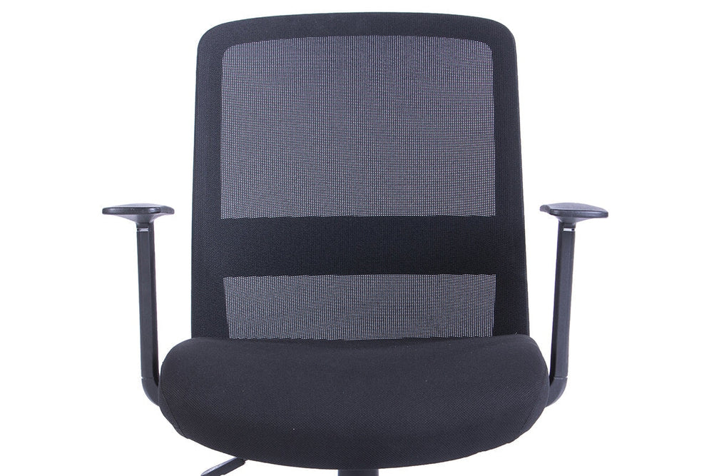 Robin Swivel Mesh Office Chair-Black  