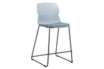 Sammy Counter Stool Sled Base - 760mm Seat Height [Plastic]