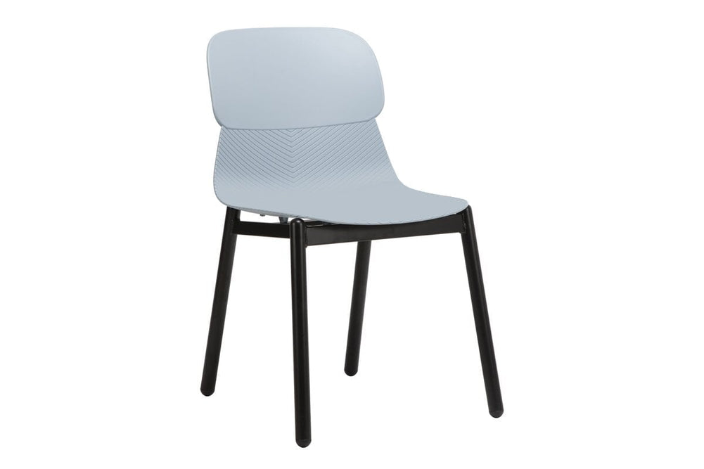 Sammy Plastic Chair - 4 Leg-blue  