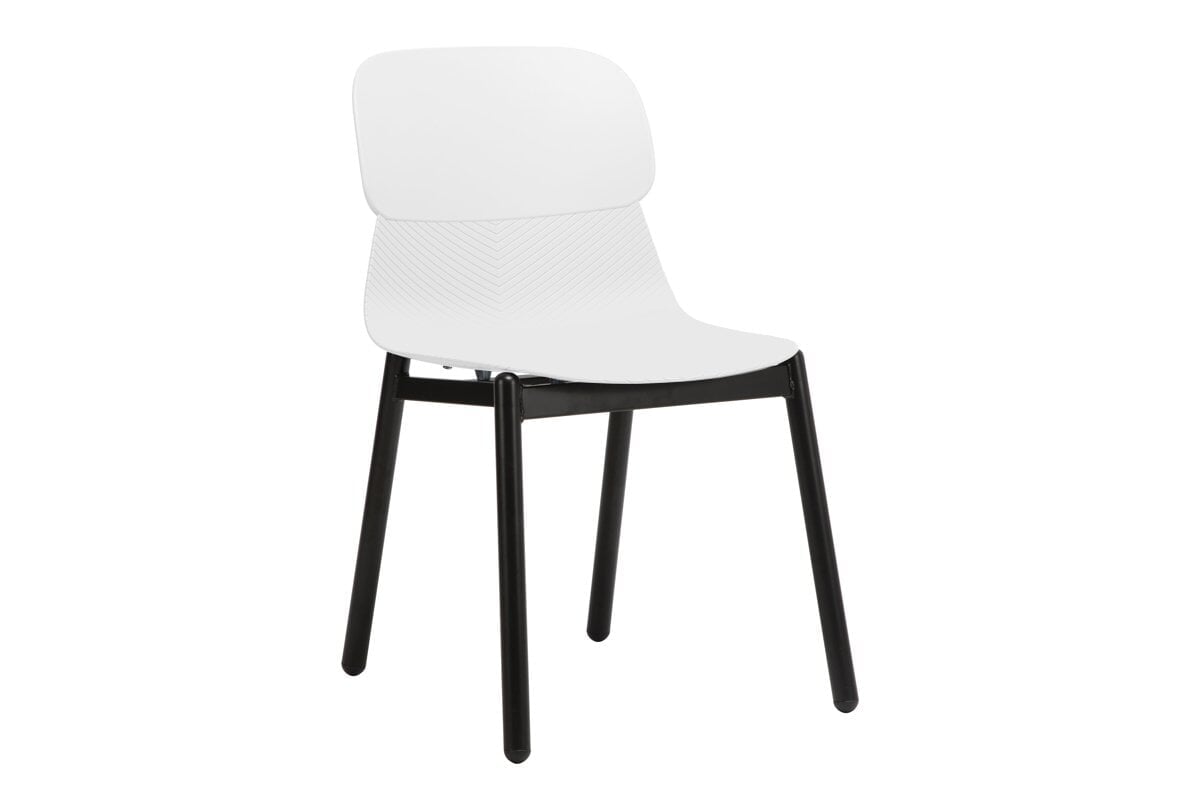 Sammy Plastic Chair - 4 Leg Jasonl white 