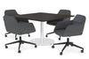 Sapphire Disc Base Boardroom Rectangle Table [1200L x 1200W] - Thumbnail 10 