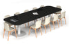 Sapphire Disc Base Boardroom Table - Large Rounded Corners [3600L x 1200W with Large Rounded Corners] - Thumbnail 7 