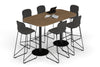 Sapphire Disc Base Counter Table - Large Rounded Corners [1800L x 1000W with Large Rounded Corners] - Thumbnail 5 