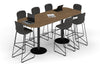 Sapphire Disc Base Counter Table - Large Rounded Corners [2400L x 1000W with Large Rounded Corners] - Thumbnail 6 