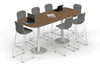Sapphire Disc Base Counter Table - Large Rounded Corners [2400L x 1000W with Large Rounded Corners] - Thumbnail 3 