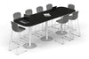 Sapphire Disc Base Counter Table - Large Rounded Corners [3000L x 1000W with Large Rounded Corners] - Thumbnail 3 