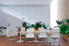 Sapphire Disc Base Boardroom Rectangle Table [3600L x 1200W] - Thumbnail 9 
