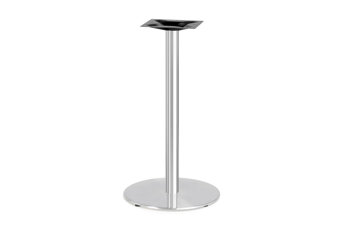 Sapphire Tall Round Bar Counter Table - Disc Base [600 mm] Jasonl 450mm stainless steel base none 