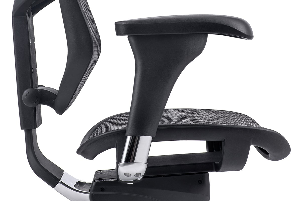Smile and Enjoy Executive Office Chair - Medium Back with Mesh Seat Jasonl 