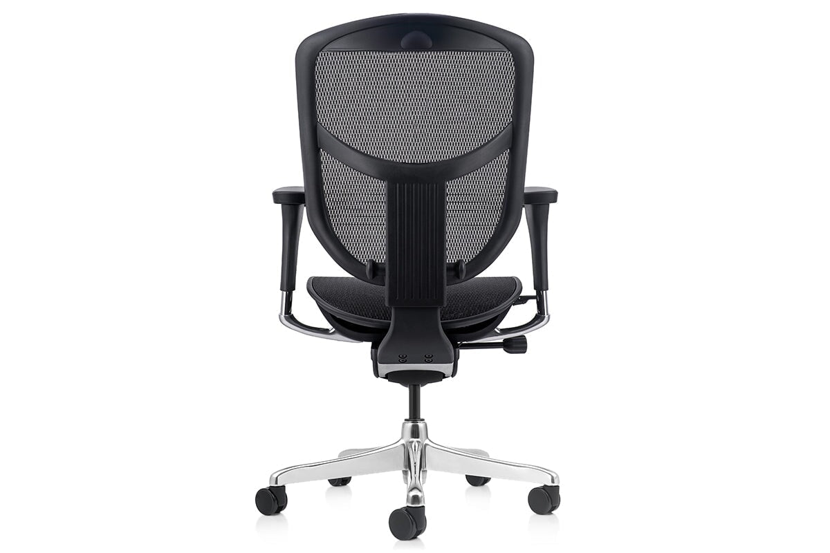 Smile and Enjoy Executive Office Chair - Medium Back with Mesh Seat Jasonl 