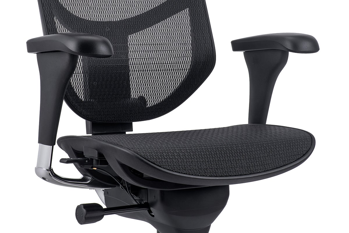 Smile and Enjoy Executive Office Chair - Medium Back with Mesh Seat Jasonl 