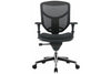 Smile and Enjoy Executive Office Chair - Mesh Back with Fabric Seat - Thumbnail 2 