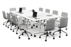 Solana Multi 4 Person Flip Top Tables [2800L x 1600W] - Thumbnail 1 
