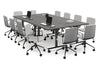 Solana Multi 4 Person Flip Top Tables [2800L x 1600W] - Thumbnail 11 