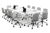 Solana Multi 4 Person Flip Top Tables [2800L x 1600W] - Thumbnail 14 