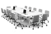 Solana Multi 4 Person Flip Top Tables [3600L x 1600W] - Thumbnail 1 