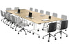 Solana Multi 6 Person Flip Top Tables [4200L x 1400W] - Thumbnail 5 