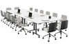 Solana Multi 6 Person Flip Top Tables [4200L x 1400W] - Thumbnail 8 