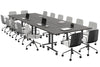 Solana Multi 6 Person Flip Top Tables [4200L x 1400W] - Thumbnail 11 
