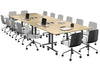 Solana Multi 6 Person Flip Top Tables [4200L x 1400W] - Thumbnail 19 